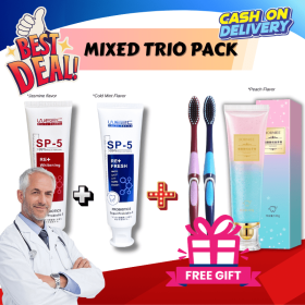 WE2C Whitening Toothpaste Teeth Cleaning Toothpaste Remove Plaque Remove Stains Oral Ordor Cleaning Bright Teeth Breath, Jasmine, Mint Gum Protection