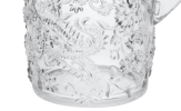 2.5 Quarts Water Pitcher with Lid, Paisley Unbreakable Plastic Pitcher, Drink Pitcher, Juice Pitcher with Spout BPA Free