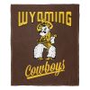Wyoming OFFICIAL NCAA "Alumni" Silk Touch Throw Blanket; 50" x 60"