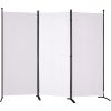 VEVOR Room Divider, 6.1 ft Room Dividers and Folding Privacy Screens (3-panel), Fabric Partition Room Dividers for Office, Bedroom, Dining Room, Study