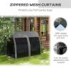 Garden rocking chair with canopy (Swiship-Ship) (Prohibited by WalMart)
