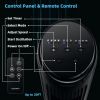 40 Inch Tower Fan with Remote 75Àö Oscillating Fan with 3 Wind Modes and 4 Wind Speeds