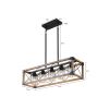 5-Light Retro Farmhouse Chandelier For Kitchen, Living room, Dining room(No Bulbs)