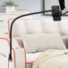 1 versatile foldable sofa bed in 3 lengths, modern sofa sofa sofa velvet pull-out bed, adjustable back and with USB port and ashtray and swivel phone