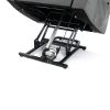 Okin Motor Up to 350 LBS Power Lift Recliner Chair, Heavy Duty Motion Mechanism with 8-Point Vibration Massage and Lumbar Heating, Cup Holders, USB an