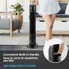 40 Inch Tower Fan with Remote 75Àö Oscillating Fan with 3 Wind Modes and 4 Wind Speeds