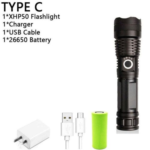 LED/Powerful/Rechargeable/Tactical/Handled/EDC Flashlight cob Bike/Camping/Underwater/Search/Portable Light