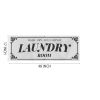 Laundry Room Rug Runner, Light Grey Runner Rug Laundry Rug Non Slip Waterproof Washable Laundry Mat - Laundry Mat Rug Runner For Laundry Room Hallway